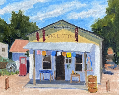 Noon at Vigil Store

8" x 10" - Oil on Linen
Sold